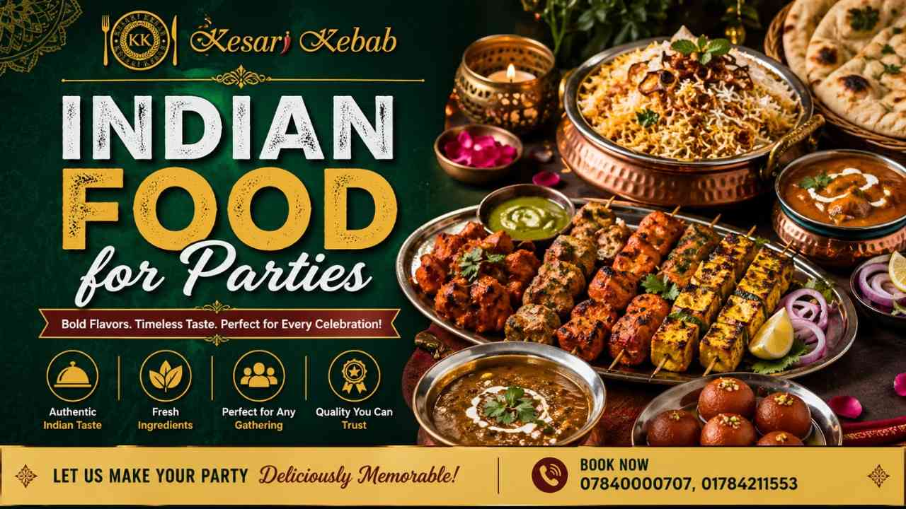 Indian food for parties