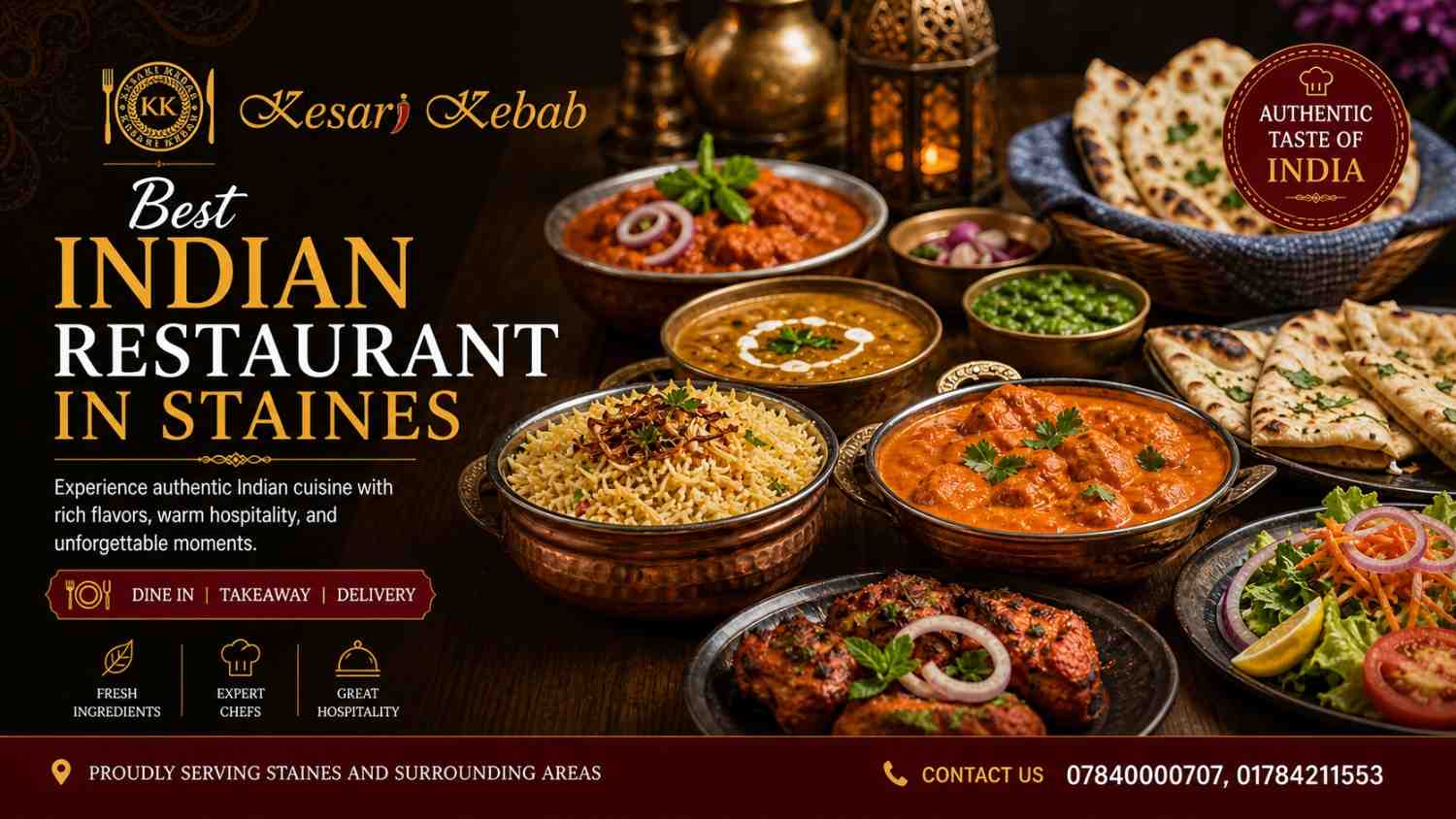 Indian restaurant in Staines