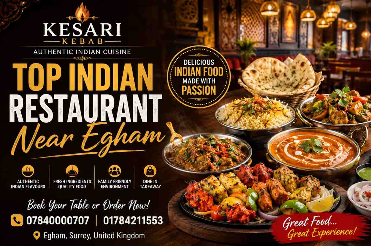Top Indian Restaurant Near Egham