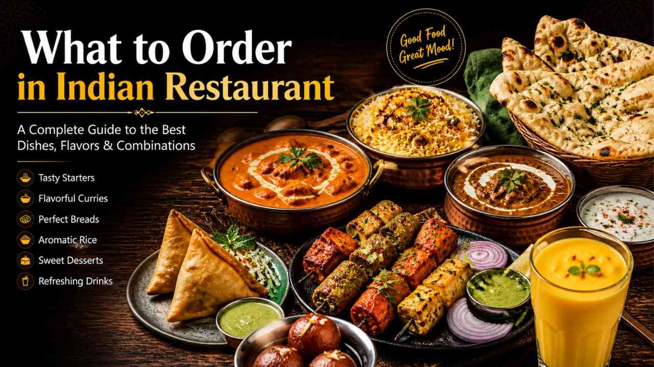 What to order in Indian restaurant
