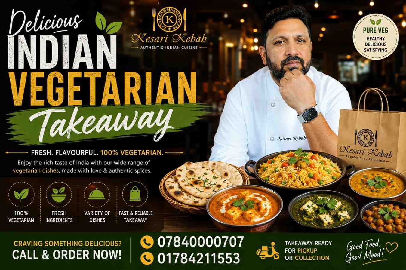 Indian Vegetarian Takeaway