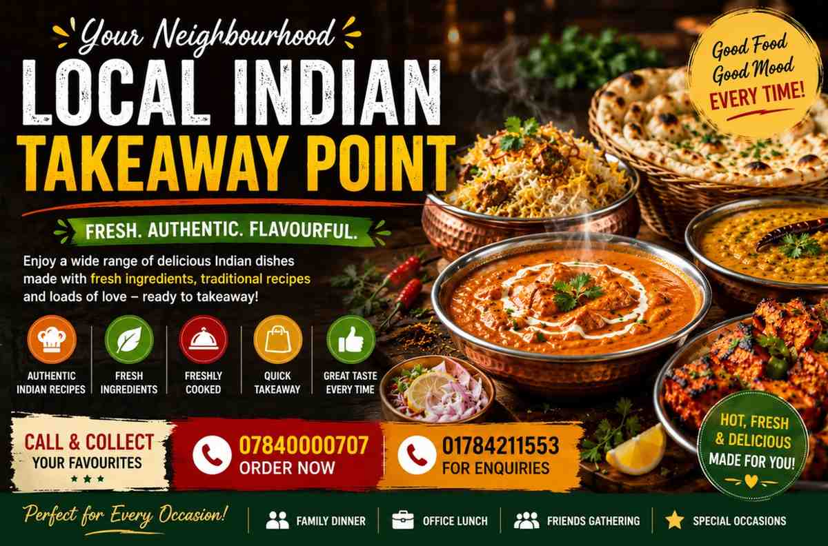 Local Indian Takeaway Point